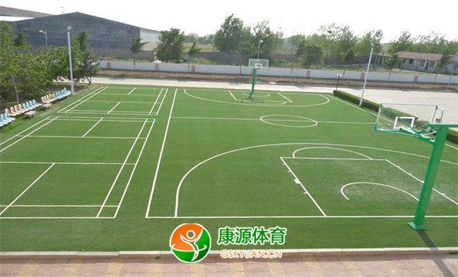 篮球场人造草坪施工方案